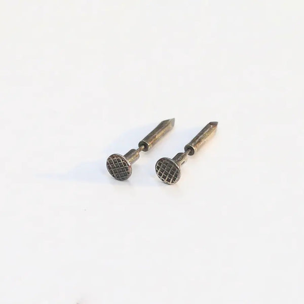 Guidi G-OR14 stud earrings deformed earrings silver Italy craftsman GD-G-OR17-DING G-OR14